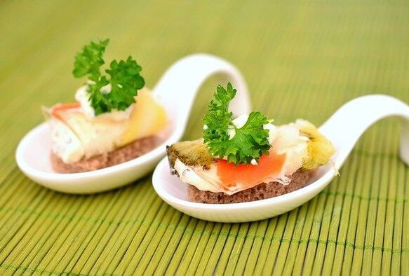 Canapes alimentaires